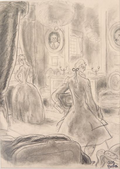 GUS BOFA
Illustration of a noble couple under...