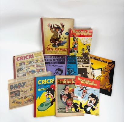 CALVO
Set of illustrated albums including...