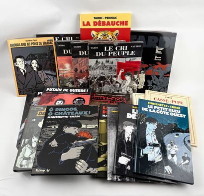 TARDI
Important lot of first editions, including...