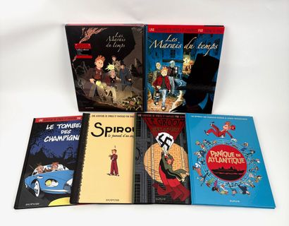 SPIROU AND FANTASIO
Set of 5 albums by Le...