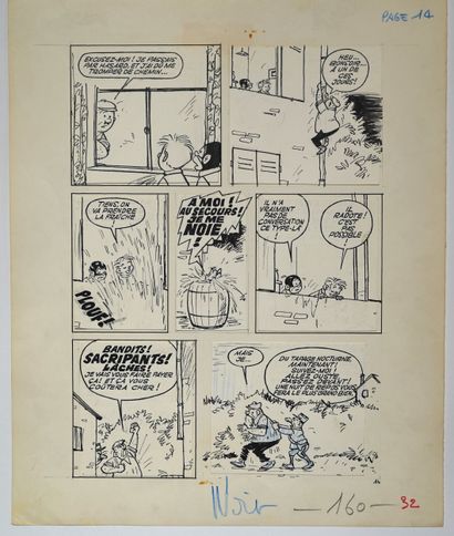 LACROIX Pierre
Bibi Fricotin
Original plate...
