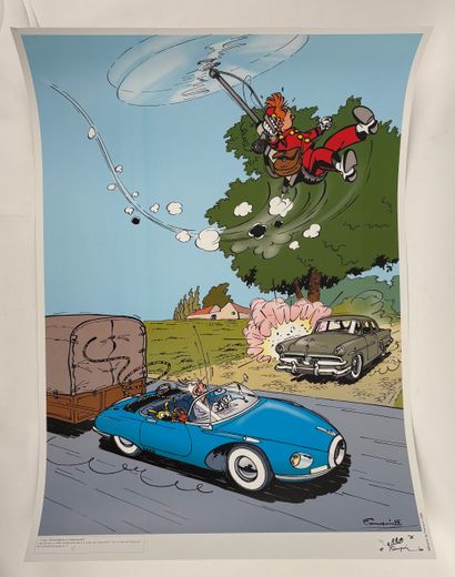 FRANQUIN
Spirou and Fantasio
Set of 4 numbered...