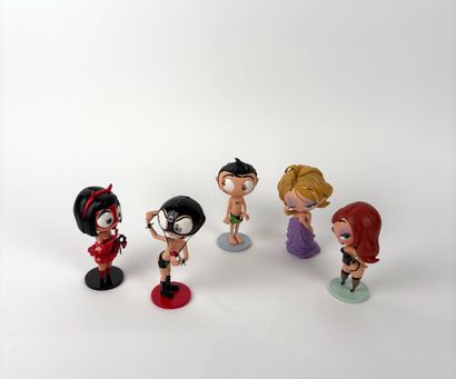 OF PINES
Cute sins
Set of 5 boxes of figurines...