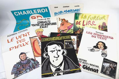 POSTERS
Important lot of modern posters including...