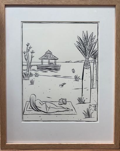 LOUSTAL Jacques De
Poetic illustration
India...