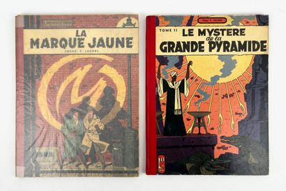 JACOBS
Blake and Mortimer
Two cloth-covered...