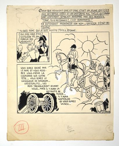 SAINT OGAN Alain
Cric et Crac
Planche originale...