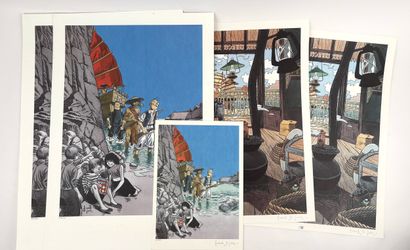 LE GALL
Théodore Poussin
Set of three prints...