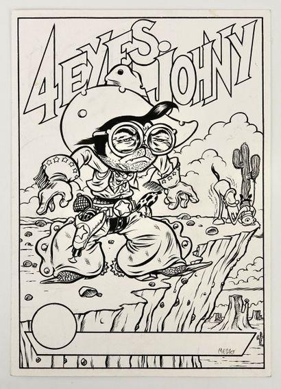 MEZZO
Illustration for a fake comic book...