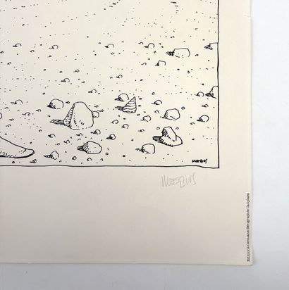 MOEBIUS
Starwatcher
Silkscreen print numbered...