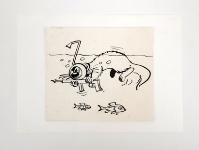 MACHEROT Raymond
Humorous illustration
India...