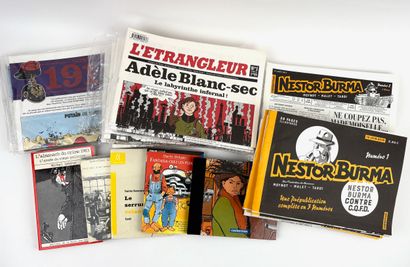 TARDI
Set of newspapers, L'étrangleur, Nestor...