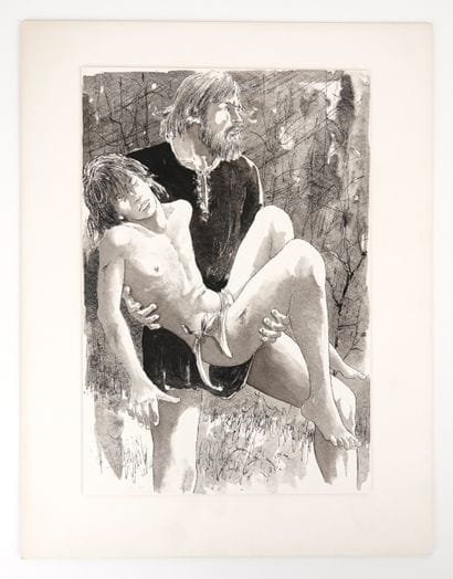 GOURLIER Michel
Illustration of a bearded...