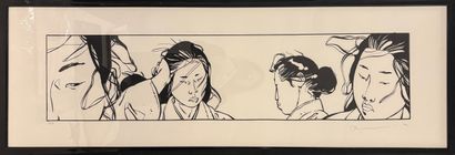 MICHETZ
Young Japanese women
Serigraph signed...