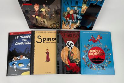 SPIROU AND FANTASIO
Set of 5 albums by Le...