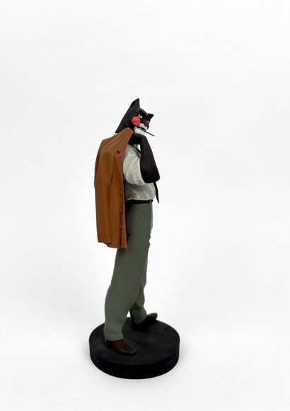 GUARNIDO
Blacksad with a rose
Statuette published...