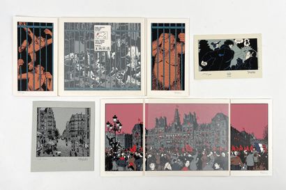 TARDI
Set of four albums with numbered and...