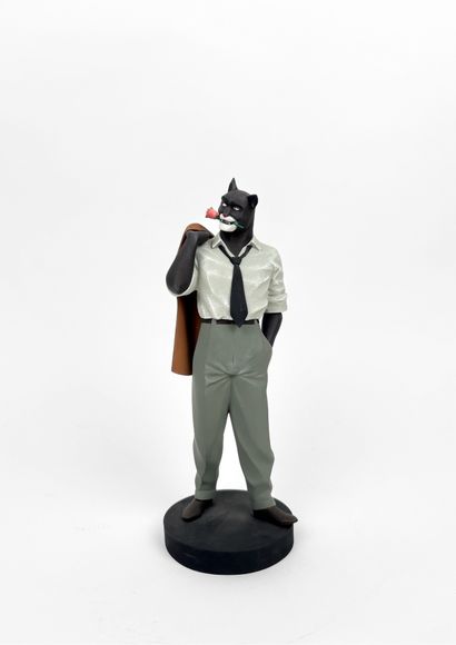 GUARNIDO
Blacksad with a rose
Statuette published...