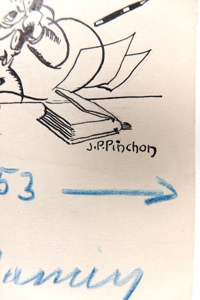 PINCHON Joseph Porphyre
Small humorous illustration
India...