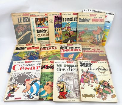UDERZO
Asterix
Important lot of first edition...