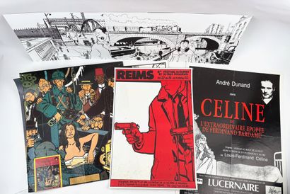 TARDI
Nice set of posters for Angoulème,...