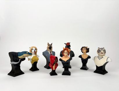 GUARNIDO
Blacksad
Set of 8 mini-figures published...