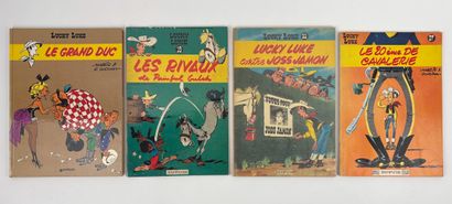 MORRIS
Lucky Luke
Set of four albums including...