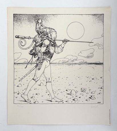 MOEBIUS
Starwatcher
Silkscreen print numbered...