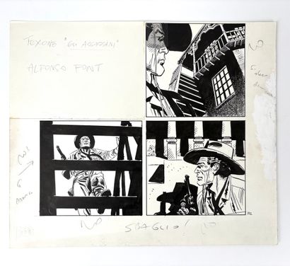 FONT Alphonso
Tex Willer
Half plate for the...