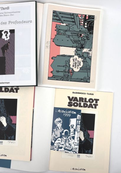 TARDI
Set of four albums with numbered and...