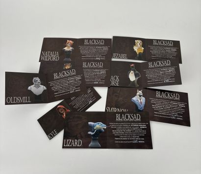 GUARNIDO
Blacksad
Set of 8 mini-figures published...