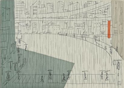 APRIL
Tokyo
Etching published by Alain Beaulet...