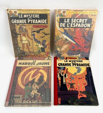 JACOBS
Blake and Mortimer
Two cloth-covered...