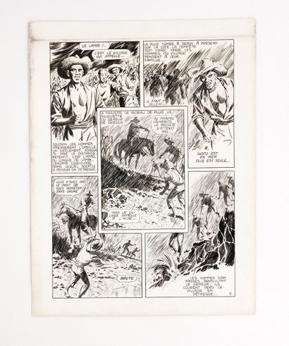 CEZARD Jean 
Rainy board
India ink
33 x 25...
