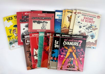 FRANQUIN
Large lot of first edition albums...