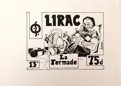 LABIANO Hugues
Illustration for a Lirac label
India...