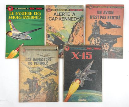 HUBINON
Buck Danny
5 first-edition paperback...