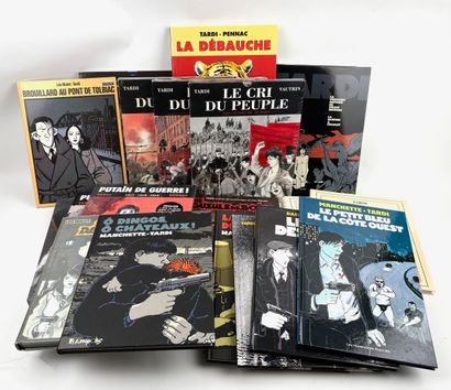 TARDI
Important lot of first editions, including...