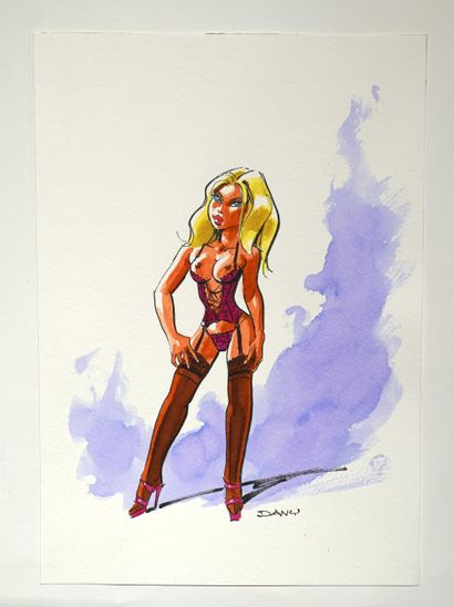 DANY
Beautiful illustration of a young woman
India...