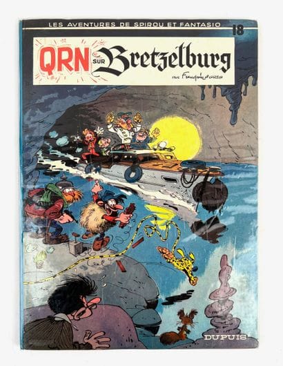 FRANQUIN
Spirou and Fantasio
QRN on Bretzelburg
Slightly...