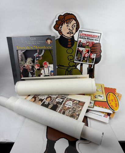 POSTERS
Large lot of rolled posters, including...