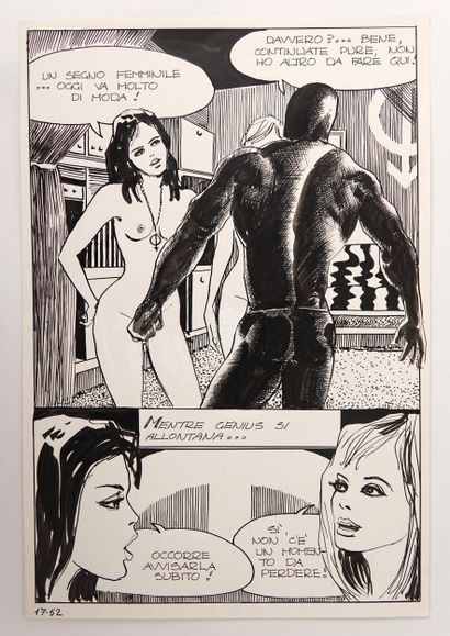 MANARA Milo
Hairdresser per la morte
Sheet...