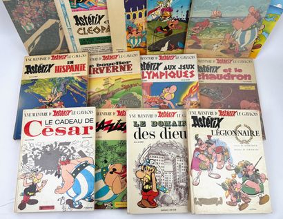 UDERZO
Asterix
Important lot of first edition...