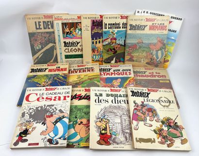 UDERZO
Asterix
Important lot of first edition...