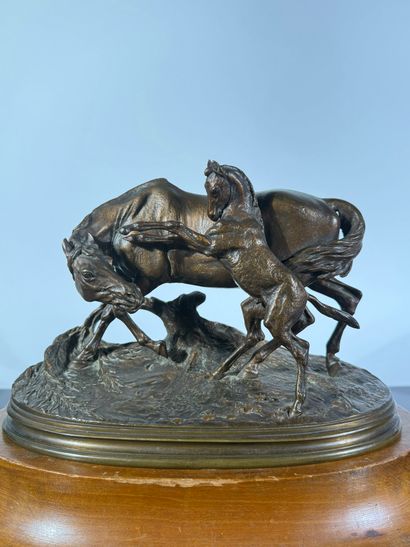 Pierre-Jules MÈNE (1810-1879)

Le poulain...