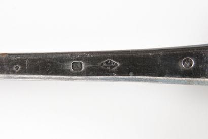Grande louche en argent 950/1000, modèle...
