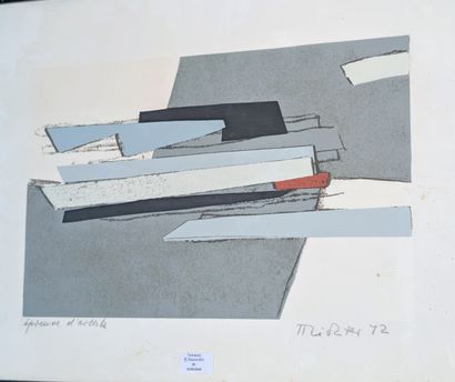Hans RICHTER (1888-1976)
Fabia n. IV, 1972
Lithographie...