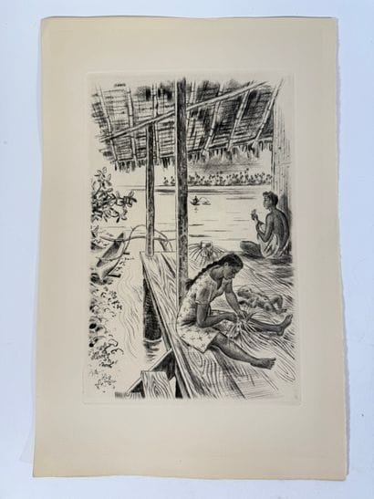 Jacques BOULLAIRE (1893-1976)
, d'après 
Maison...