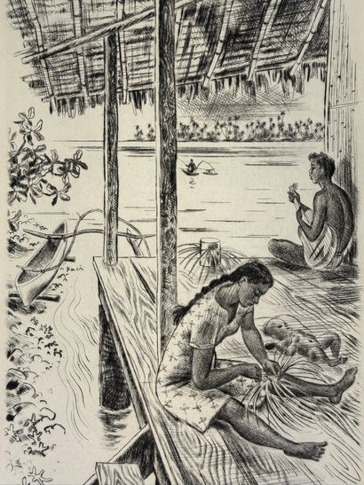 Jacques BOULLAIRE (1893-1976)
, d'après 
Maison...