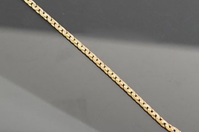 Bracelet en or jaune 18k 750 millièmes à...